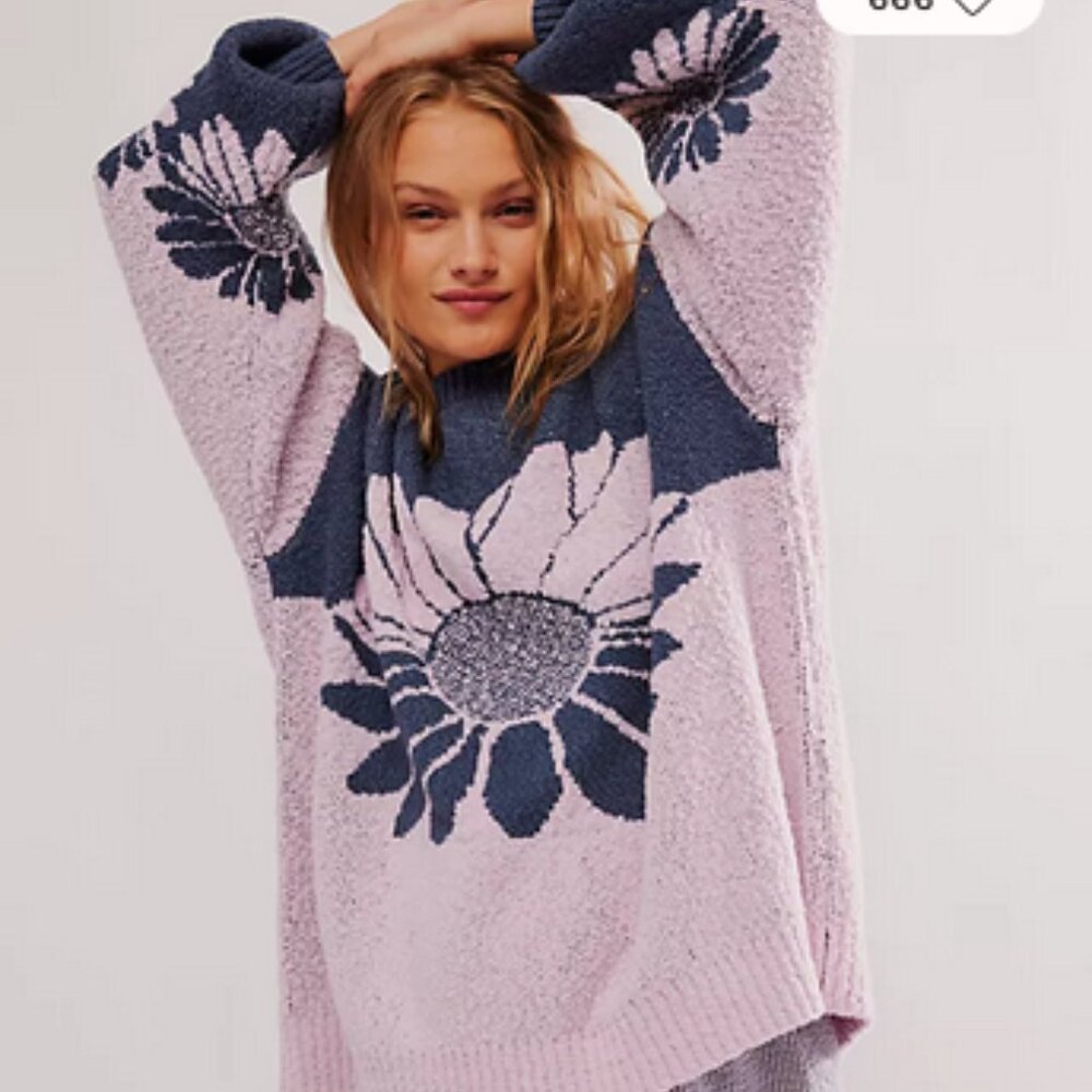 Free People In Bloom Sweater NWT Size M